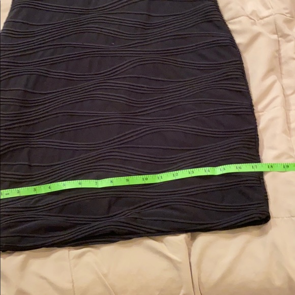 WET SEAL Large fitted lined stretchy black dress - Picture 7 of 11